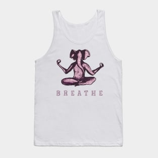 Yoga Pink Elephant Tank Top